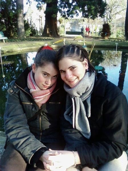 Mathilde et Aliz�e (moi)